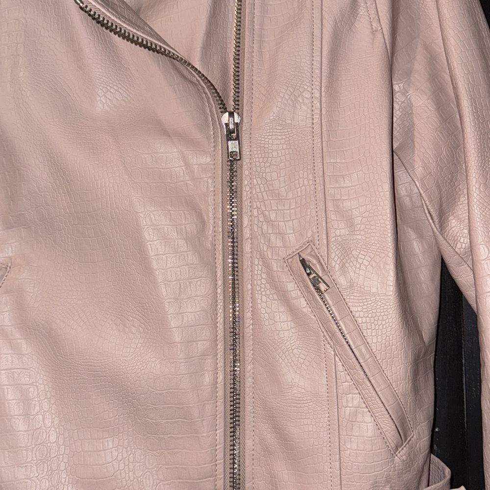 Zenana Faux Leather Moto Jacket - Picture 5 of 11